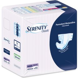Serenity Classic - Pannolone A Mutandina Maxi Taglia M, 15 Pannoloni