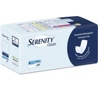 Serenity Classic - Pannolini Rettangolari Senza Barriera, 30 pannolini