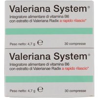 Sanifarma Valeriana System Integratore Alimentare, 30+30 Compresse