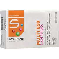 Syform Multi B50 Complex Integratore Alimentare, 30 Compresse da 1200mg