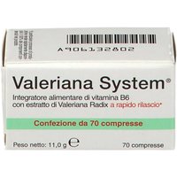 Sanifarma Valeriana System Integratore Alimentare, 70 Compresse