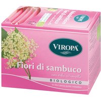Viropa Fiori di Sambuco Tisana Bio, 15 Bustine