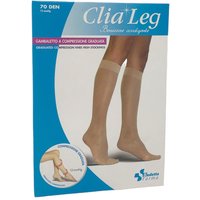 Budetta Farma CliaLeg - Gambaletto 70 den 12mmHg Taglia 4 colore Clear