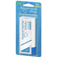 ESI Aspartame Midy - Edulcolorante da Tavola Senza Calorie, 500 Compresse