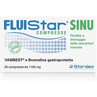 Stardea Fluistar Sinu Integratore Vie Aeree Drenaggio Microcircolo, 20 Compresse