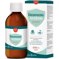 Erba Vita ImmunAction - Immun Action Junior Fluido Integratore Difese, 200ml