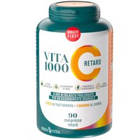 Erba Vita Vitamine - Vita C 1000 Retard Integratore Vitamina C, 90 Compresse