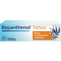 Bepanthenol Tattoo Pasta Trattamento Intensivo Tatuaggio con Pantenolo, 100g