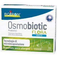 Boiron Osmobiotic Flora Integratore di Probiotici per Adulto, 12 Bustine