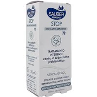 Sauber Stop Deodorante Trattamento Anti-Traspirante in Crema 72h, 30ml