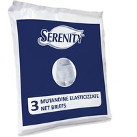 Serenity Mutandina a Rete per Incontinenza Serenity Taglia XL, 3 Pezzi