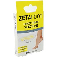 Zeta Farmaceutici ZetaFoot - Cerotti per Vesciche Impermeabili, 5 Cerotti
