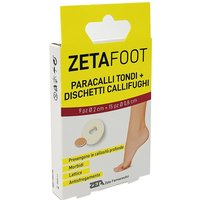 Zeta Farmaceutici ZetaFoot - Paracalli Tondi + Dischetti Callifughi, 23 Pezzi