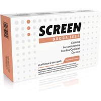 Screen Pharma Droga Test Capello rileva 4 sostanze, 1 test