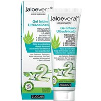 Zuccari Aloevera2 - Gel Intimo Ultradelicato Anti Secchezza e Lubrificante, 80ml