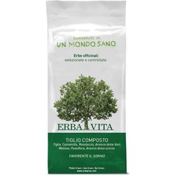 Erba Vita Erbe Officinali Tiglio Tisana, 100G
