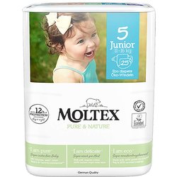 Pannolini Moltex Pure & Nature Junior 11 25 Kg Taglia 5 25 Pezzi Pannolini Moltex Pure & Nature Junior 11 25 Kg Taglia 5 25 Pezzi