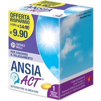 Linea ACT Ansia Act Integratore Alimentare per il Rilassamento, 21 Capsule