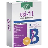 ESI Fit - B Azione Urto Integratore per assorbimento Grassi, 24 Ovalette