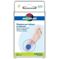 Master-Aid Foot Care - Plantare per Tallone in Silicone Taglia m, 2plantari