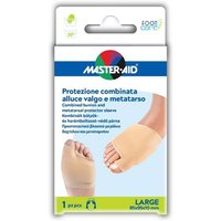 Master-Aid Foot Care - Protezione combinata Alluce Valgo e Metatarso L, 1pezzo