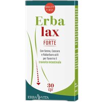 Erba Vita Erbalax - Forte Compresse Integratore Alimentare, 30 Compresse