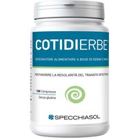 Specchiasol Cotidierbe Integratore per la Regolarità Intestinale, 100 Compresse