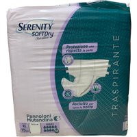 Serenity Soft Dry - Sensitive Pannoloni a Mutandina Taglia M Maxi, 15 pannoloni