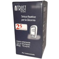 Biochemical System V-Trust - Strisce Misurazione Glicemia TD-4279, 25 Pezzi