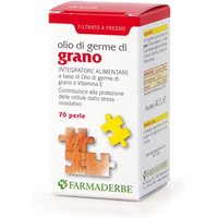 Farmaderbe Olio Germe di Grano Integratore Alimentare, 70 Perle
