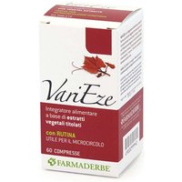 Farmaderbe Vari Eze Integratore Funzionalità Microcircolo, 60 Compresse