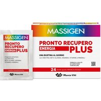Massigen Pronto Recupero Energia Plus Integratore Alimentare, 24 Bustine