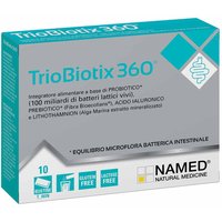 Named TrioBiotix 360 Integratore Probiotico Equilibrio Intestinale, 10 Bustine