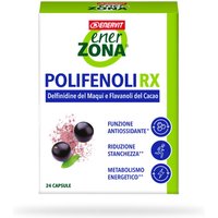 Enerzona Polifenoli Rx Integratore Antiossidante, 24 Capsule