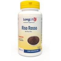 LongLife Riso Rosso Integratore di Riso Rosso Fermentato, 100 Capsule Vegetali