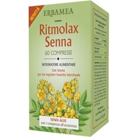 Erbamea Ritmolax - Senna Integratore Alimentare, 60 Compresse