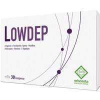 Erbozeta Lowdep Integratore Benessere Mentale e Tono dell'Umore, 30 Compresse