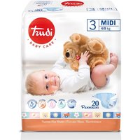 Trudi Baby Care - Pannolini Midi Taglia 3 4-9 Kg, 20 pannolini