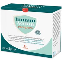Erba Vita ImmunAction - Immun Action Recupero Integratore, 14 Bustine