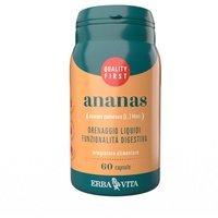 Erba Vita Monoplanta - Ananas Integratore Depurazione e Drenaggio, 60 Capsule