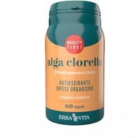 Erba Vita Monoplanta - Alga Clorella Integratore Antiossidante Difese,60 Capsule