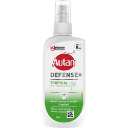 Autan Defense Tropical Vapo Insettorepellente Zanzare Comuni E Tropicali, 100Ml