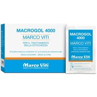 Marco Viti Macrogol 4000 Dispositivo Medico per la Stitichezza, 20 bustine