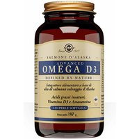 Solgar Advanced Omega D3 Integratore di EPA e DHA, 120 Perle Softgel
