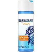 Bepanthenol Tattoo Detergente Delicato per Tatuaggio con Pantenolo, 200ml