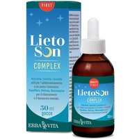 Erba Vita Lietoson - Complex Gocce Integratore Stress Ansia Sonno, 50ml