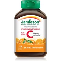 Jamieson Vitamina C 1000 masticabile gusto arancia, 120 compresse