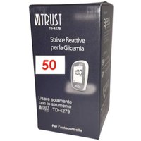 Biochemical System V-Trust - Strisce Misurazione Glicemia TD-4279, 50 Pezzi