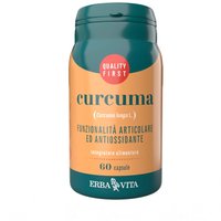 Erba Vita Monoplanta - Curcuma Integratore Articolazioni Ossa, 60 Capsule