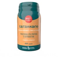 Erba Vita Monoplanta - Tarassaco Integratore Funzionalità Epatica, 60 Capsule